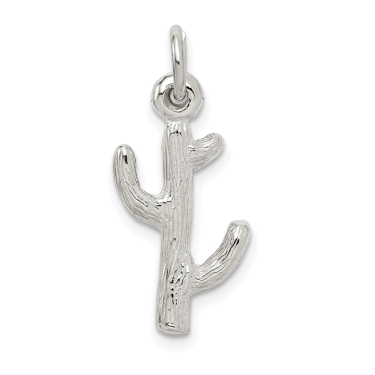 Sterling Silver Cactus Charm