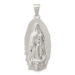 Sterling Silver Polished Religious Pendant