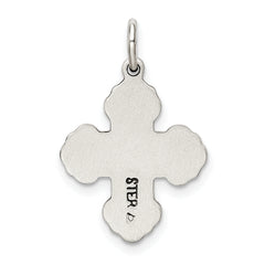 Sterling Silver Antiqued 4-Way Cross Pendant by Sophia Jewelers