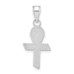 Sterling Silver Polished Mi Primera Communion Mini Ribbon Pendant