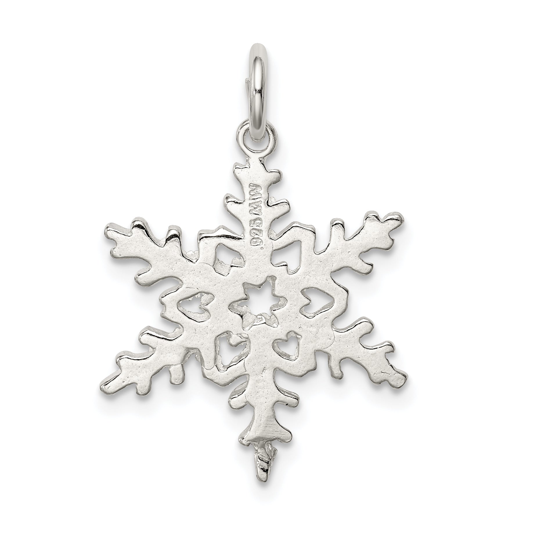 Sterling Silver Snowflake Pendant