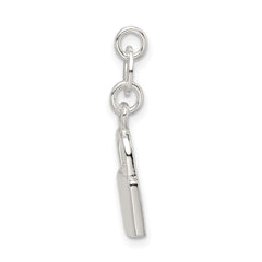 Sophia Jewelers Sterling Silver 925 Polished Lock & Key Charm