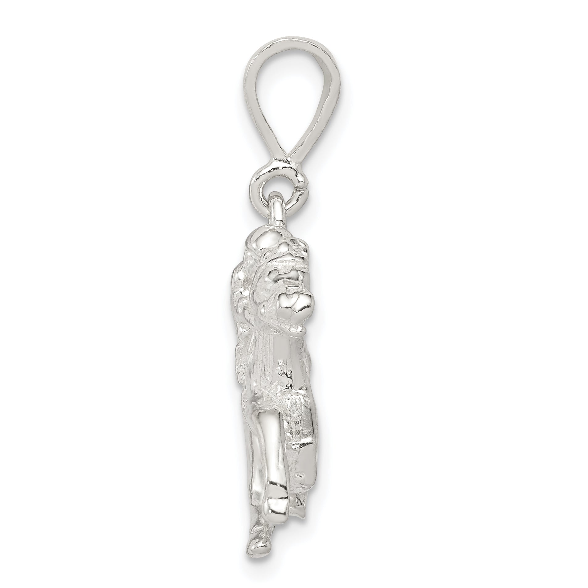 Sterling Silver Race Horse Charm