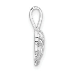 Sterling Silver Polished Girl Pendant