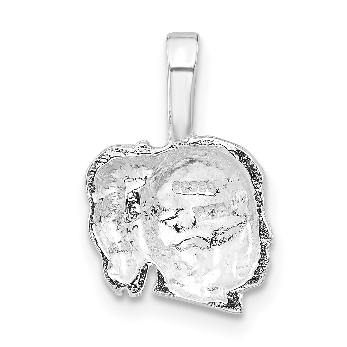 Sterling Silver Polished Girl Pendant