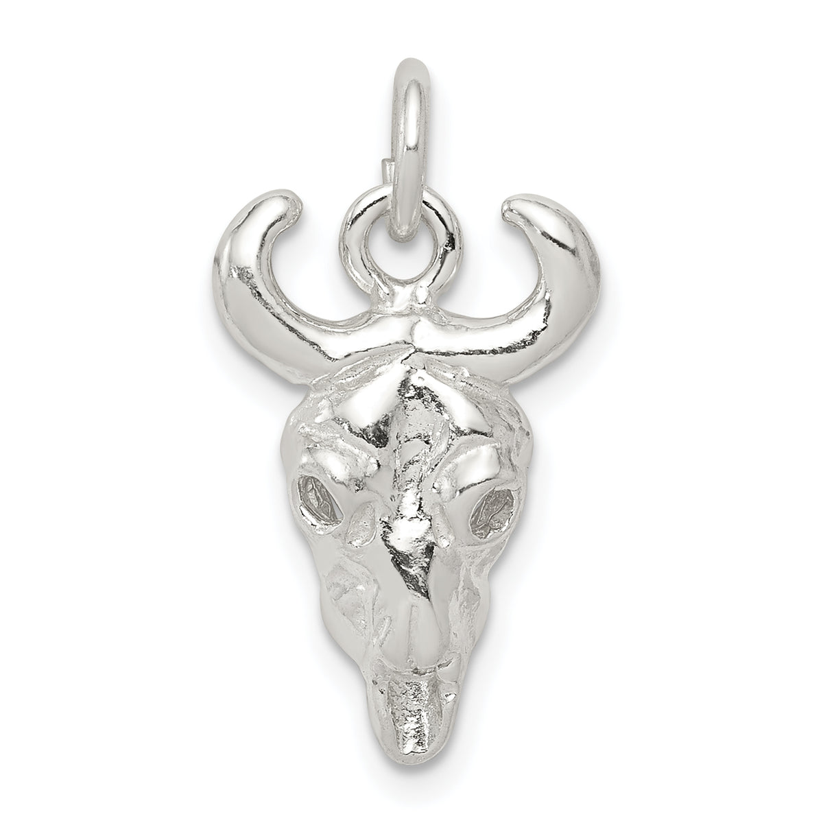 Sterling Silver Skull Charm