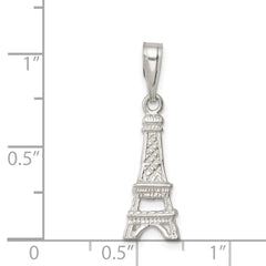 Sterling Silver Polished Eiffel Tower Charm