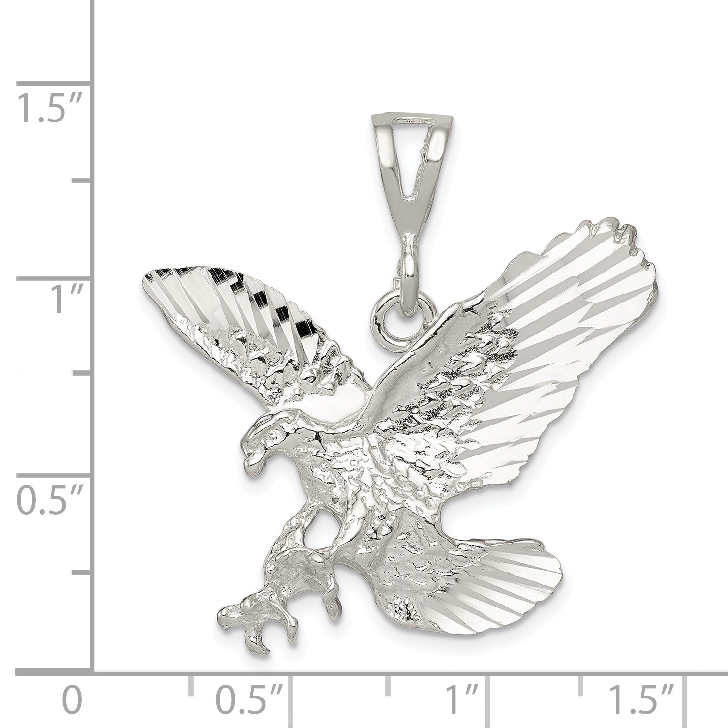 Sterling Silver Eagle Charm