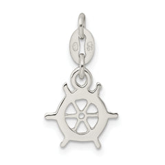 Sterling Silver 925 Nautical Charm Pendant with Polished Anti-Tarnish Finish