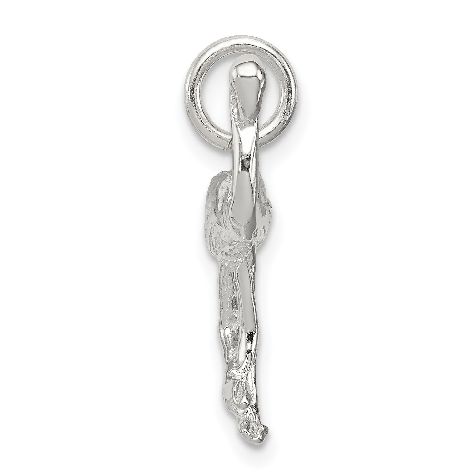 Sterling Silver Flamingo Charm