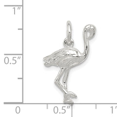 Sterling Silver Flamingo Charm