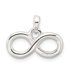 Sterling Silver Polished Infinity Symbol Pendant