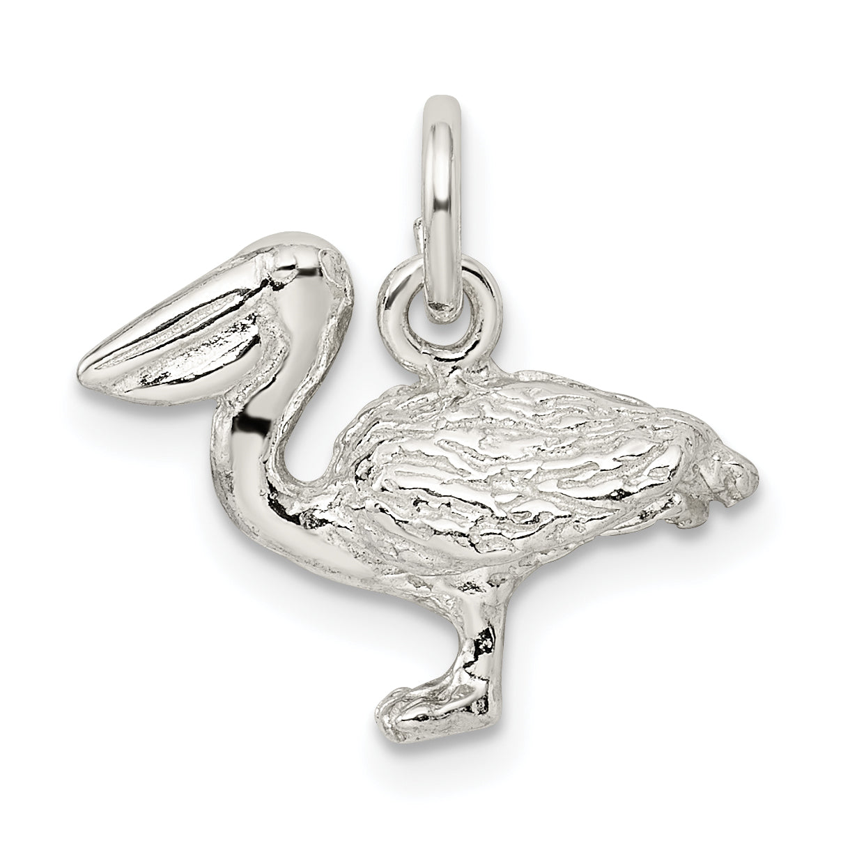 Sterling Silver Pelican Charm