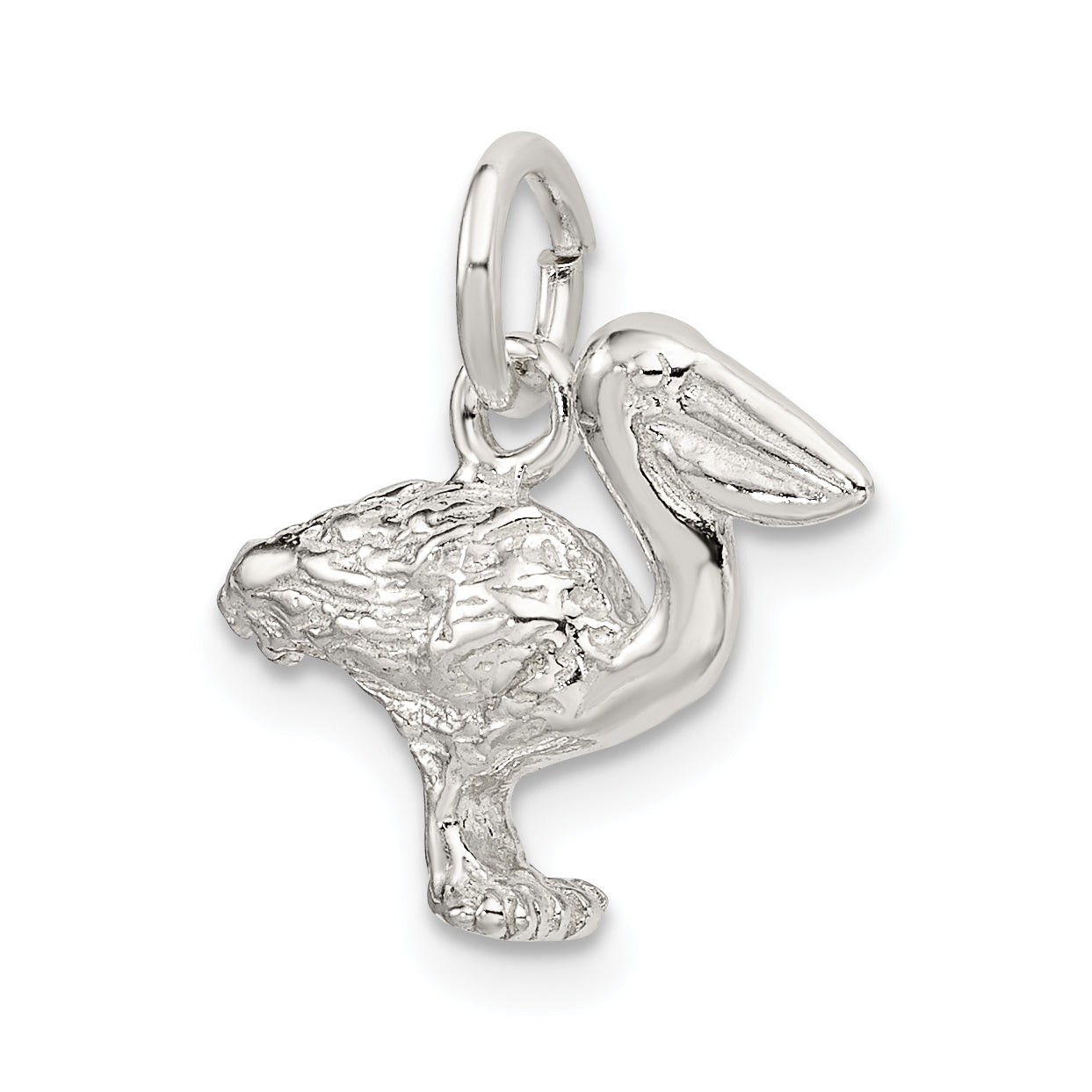 Sterling Silver Pelican Charm