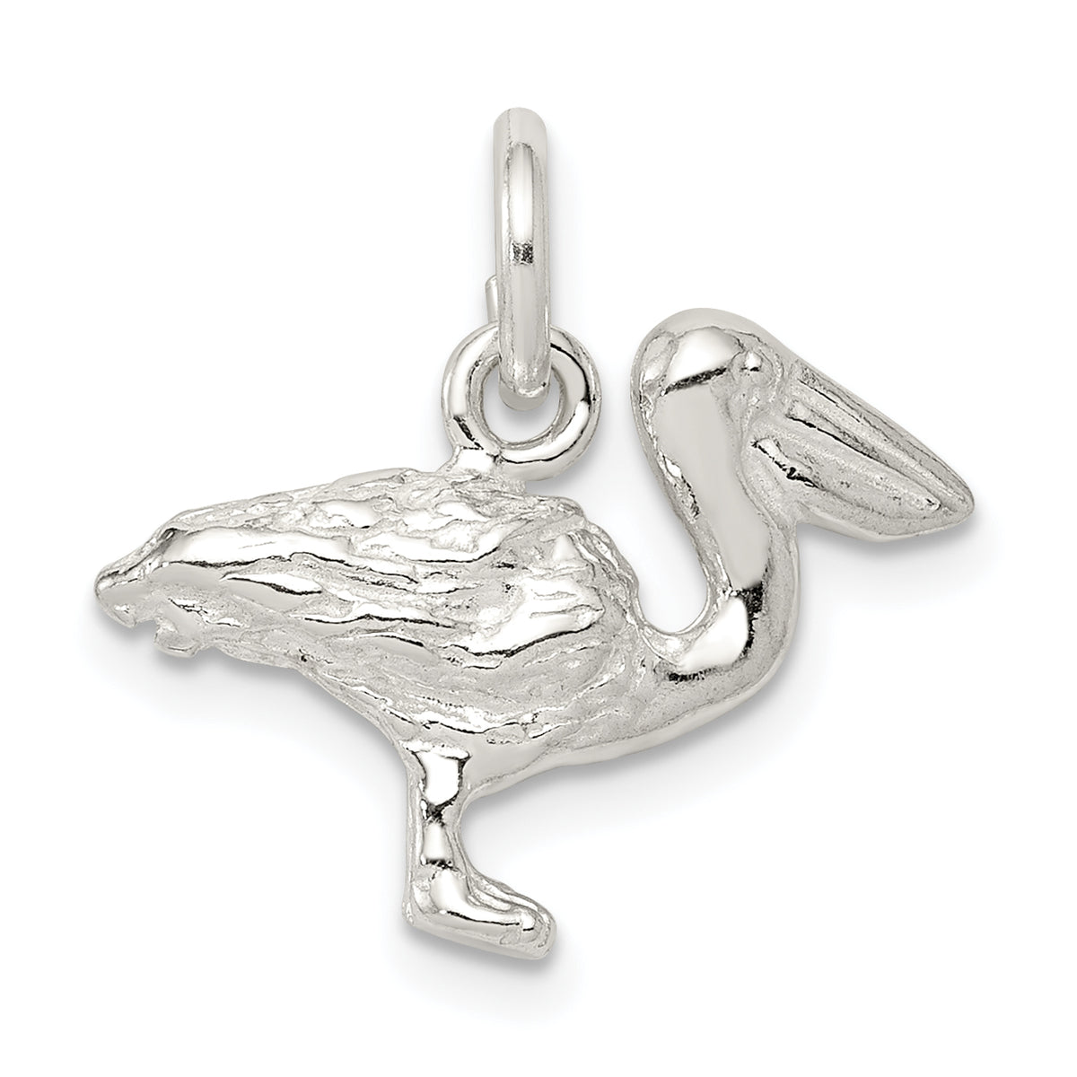 Sterling Silver Pelican Charm