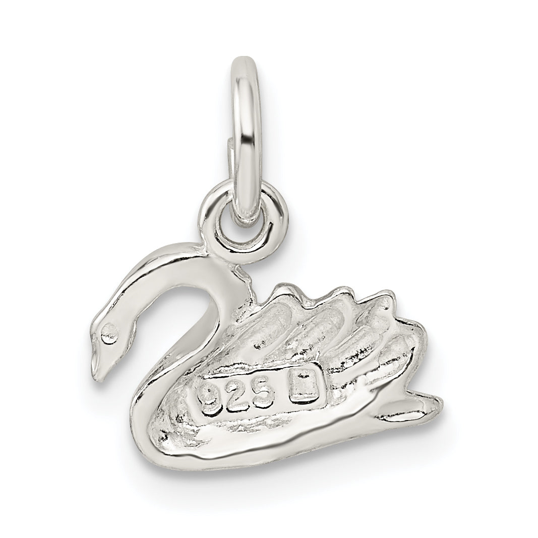 Sterling Silver Swan Charm