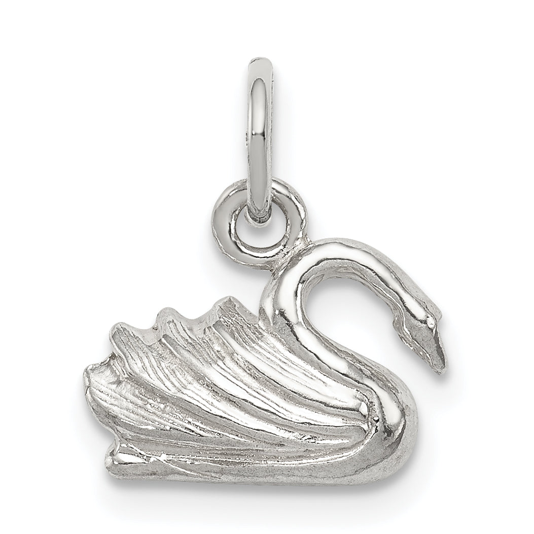 Sterling Silver Swan Charm