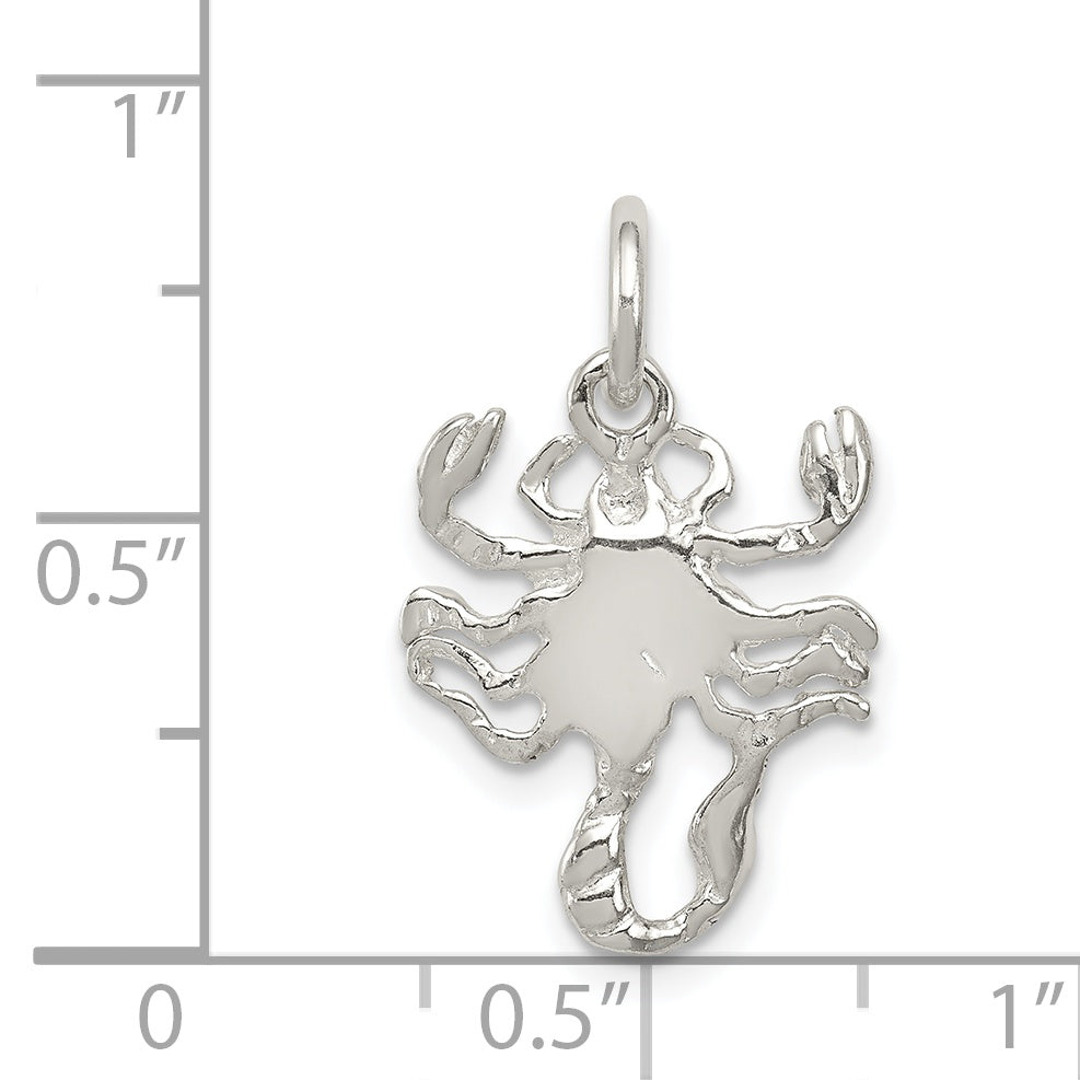 Sterling Silver Scorpion Charm