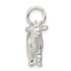 Sterling Silver Cow Charm