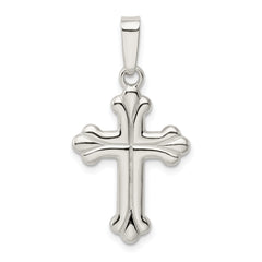 Sterling Silver Polished Cross Pendant