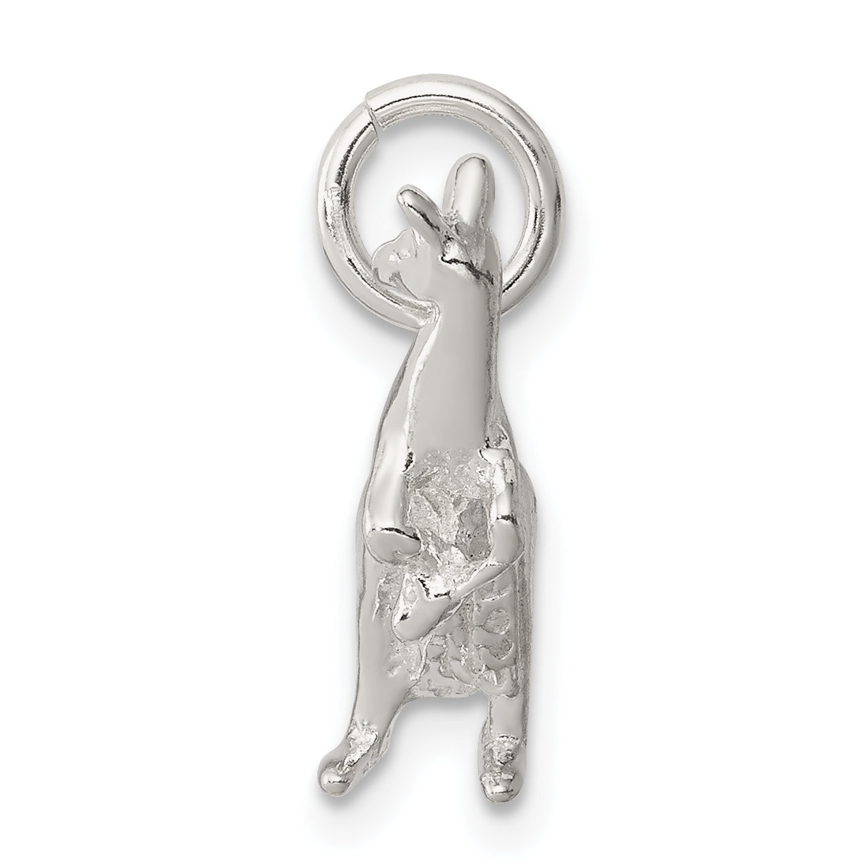 Sophia Jewelers 925 Sterling Silver 3D Kangaroo Charm Pendant Polished Finish