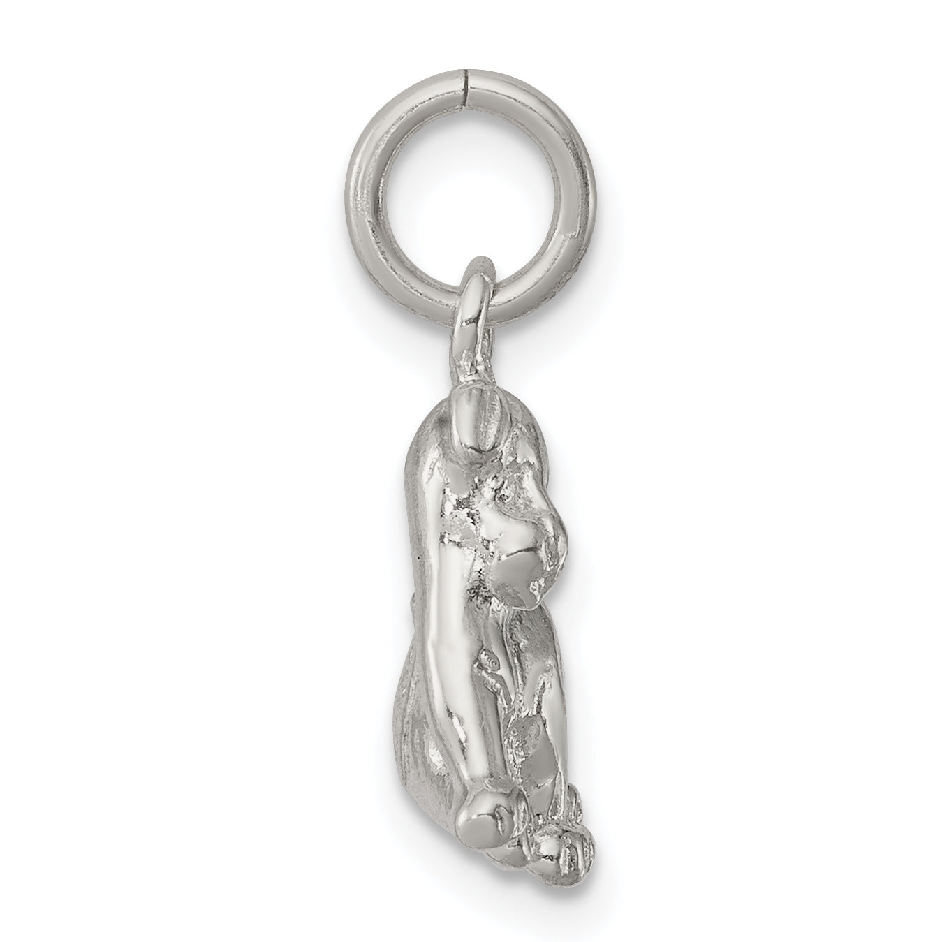 Sterling Silver Dog Charm