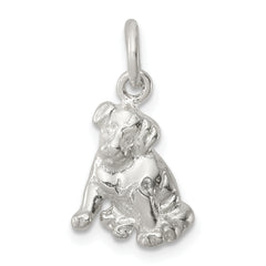 Sterling Silver Dog Charm