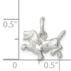 Sterling Silver Dog Charm