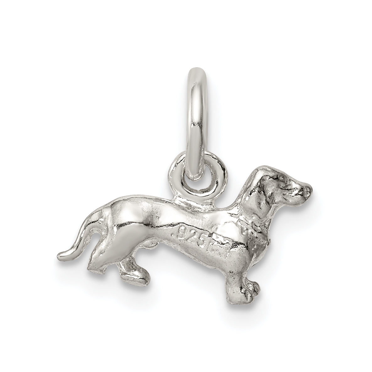 Sterling Silver Dog Charm