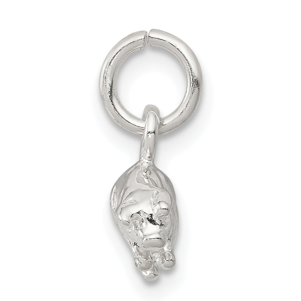 Sterling Silver Pig Charm