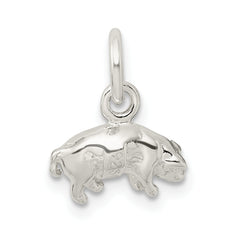 Sterling Silver Pig Charm