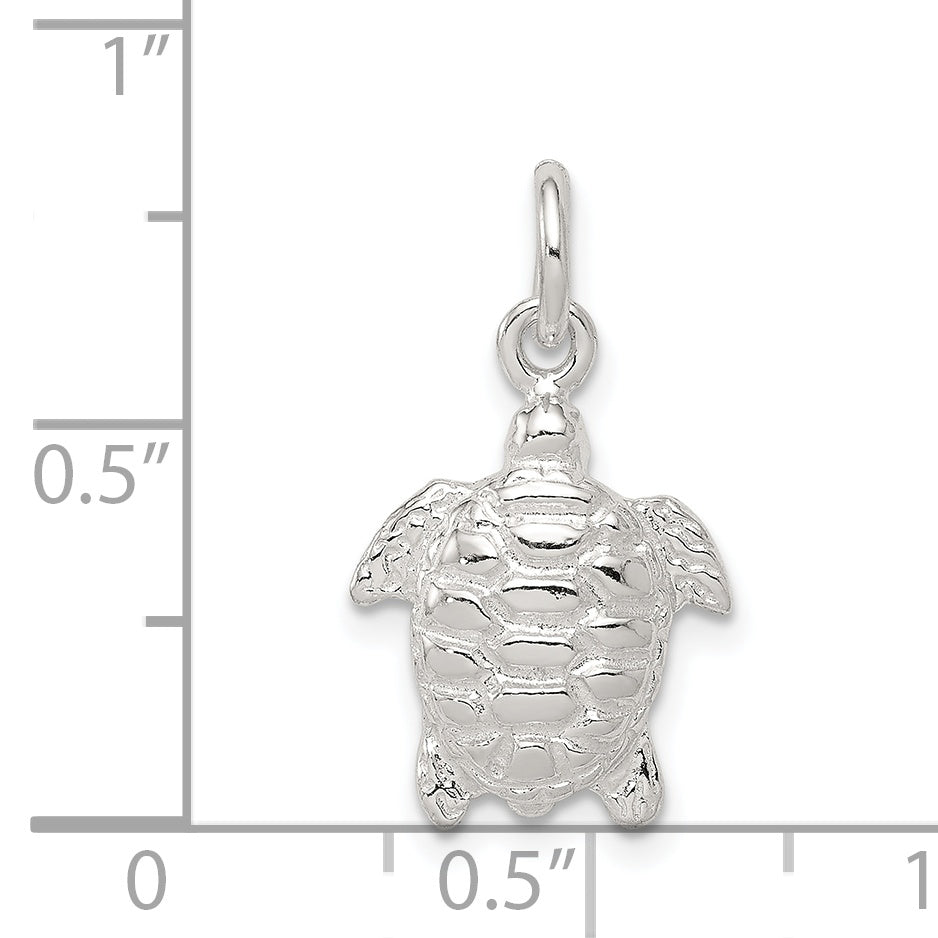 Sterling Silver Turtle Charm