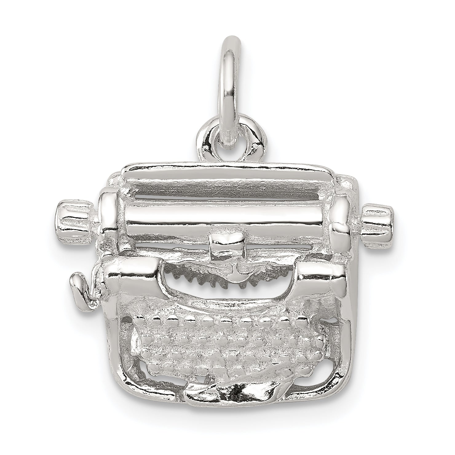 Sterling Silver Typewriter Charm