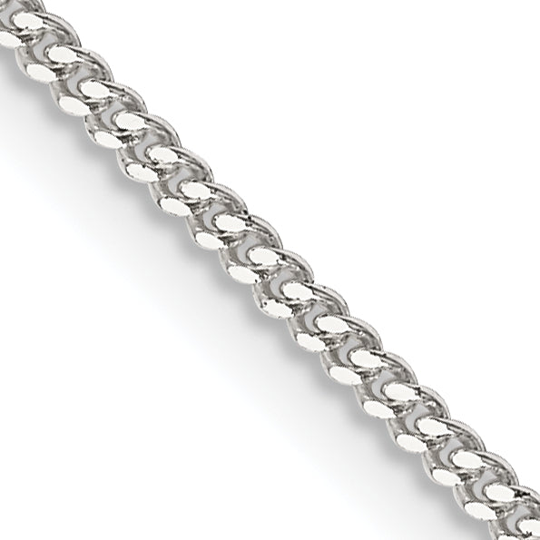 Sterling Silver 1.5mm Curb Chain