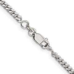 Sterling Silver 3mm Curb Chain