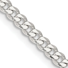 Sterling Silver 3.5mm Curb Chain