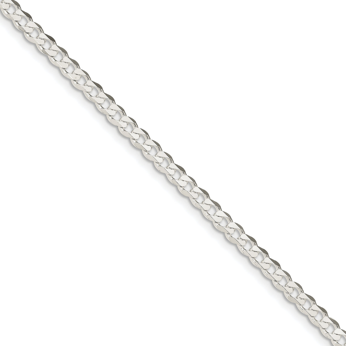 Sterling Silver 4.5mm Curb Chain