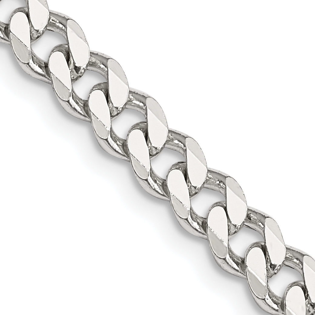 Sterling Silver 6mm Curb Chain