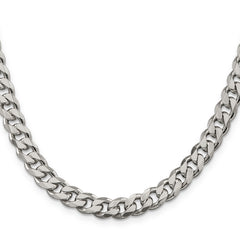 Sterling Silver 8mm Curb Chain