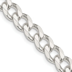 Sterling Silver 8mm Curb Chain