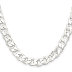 Sterling Silver 9mm Curb Chain