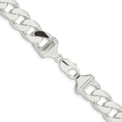 Sterling Silver 15mm Curb Chain