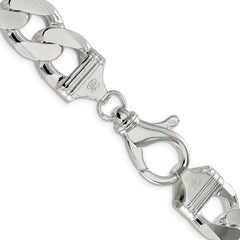 Sterling Silver 16.25mm Curb Chain