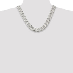 Sterling Silver 16.25mm Curb Chain