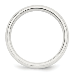 Sterling Silver 5mm Comfort Fit Size 4 Band