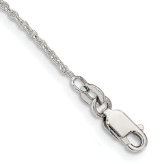 Sterling Silver 1.5mm Cable Chain Anklet