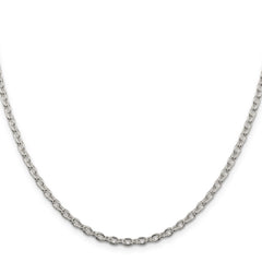 Sterling Silver 3.5mm Cable Chain