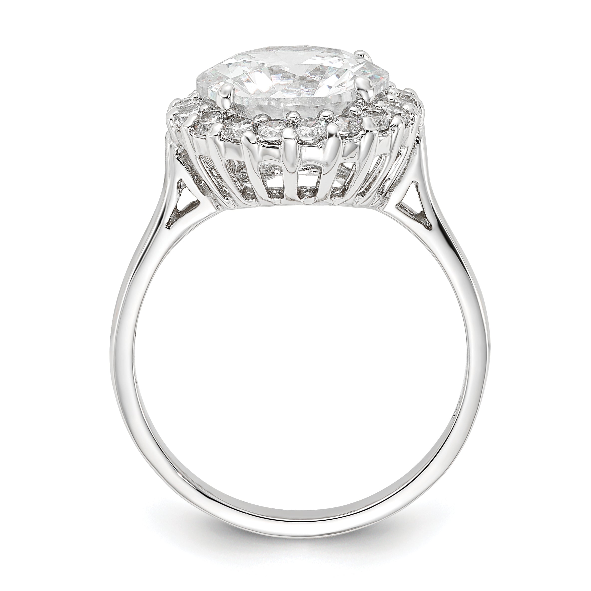 Cheryl M Sterling Silver CZ Ring