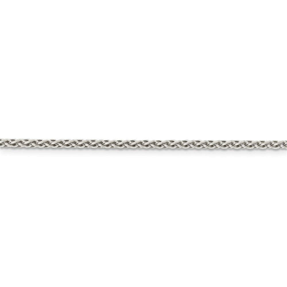 Sterling Silver 2mm Diamond-Cut Spiga Chain