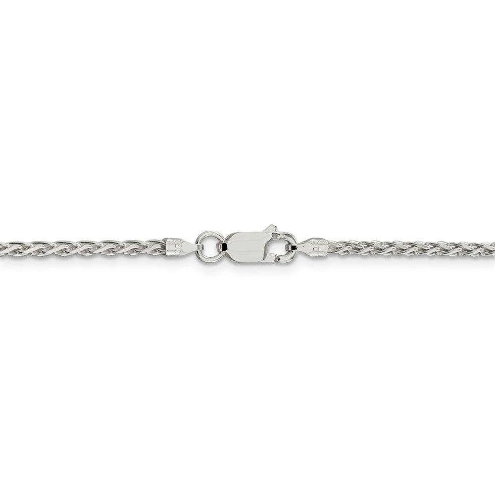 Sterling Silver 2mm Diamond-Cut Spiga Chain